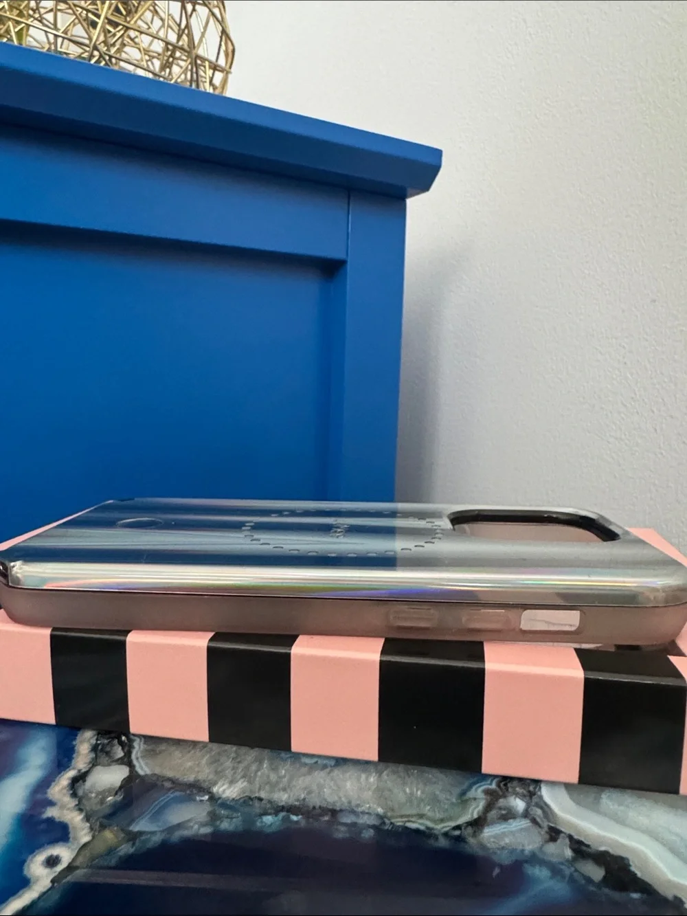 LuMee x Paris Hilton Halo Holographic Iridescent iPhone 12/12Pro Case